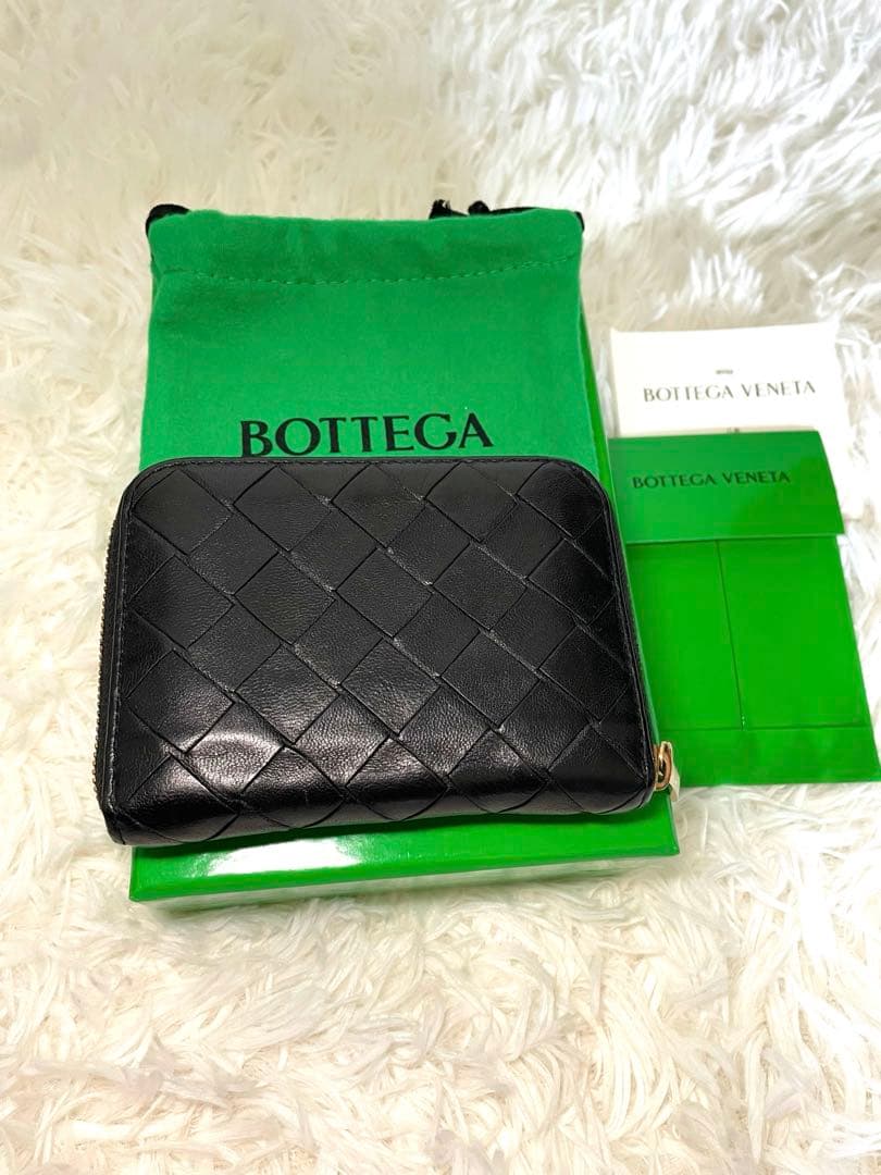 マ*ク様 現行 ボッテガヴェネタ ケース マキシイントレ ラウンドファスナ