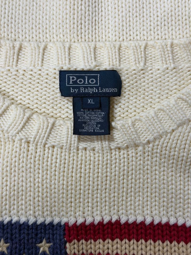 Polo Ralph Lauren アメリカ国旗ニットセーター