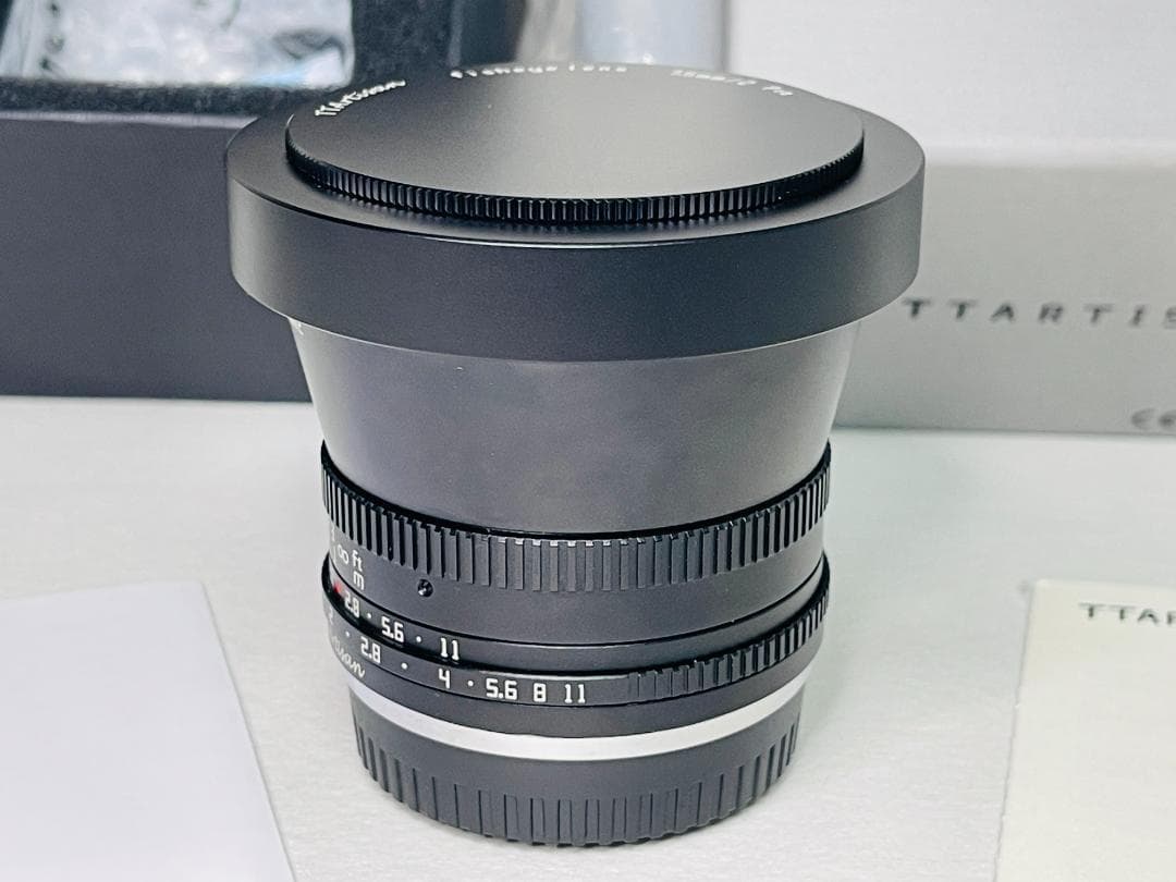 【新同品】 銘匠光学 TTArtisan 7.5mm f2 Fuji Xマウント