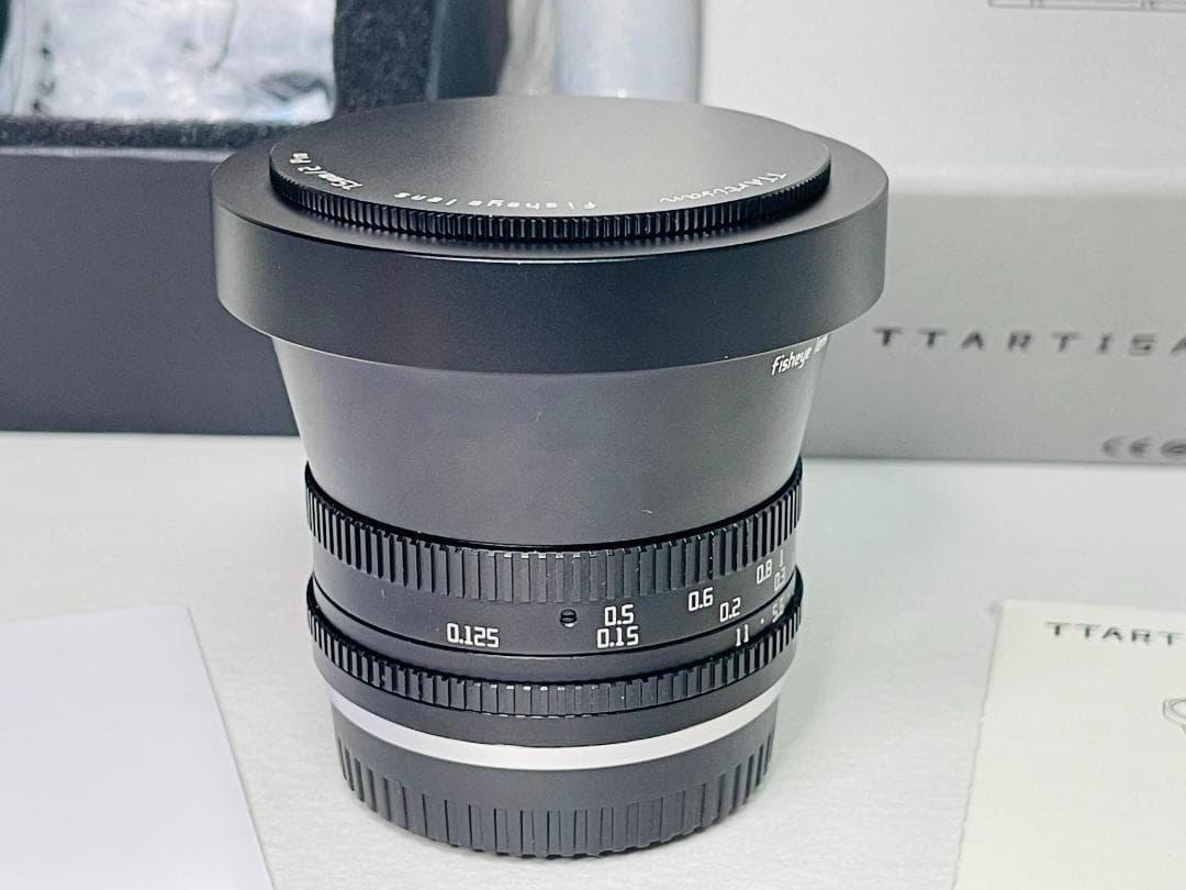 【新同品】 銘匠光学 TTArtisan 7.5mm f2 Fuji Xマウント