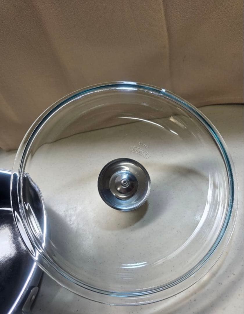 WMF フュージョンテック ミネラル フライパン ガラス蓋Set　黒