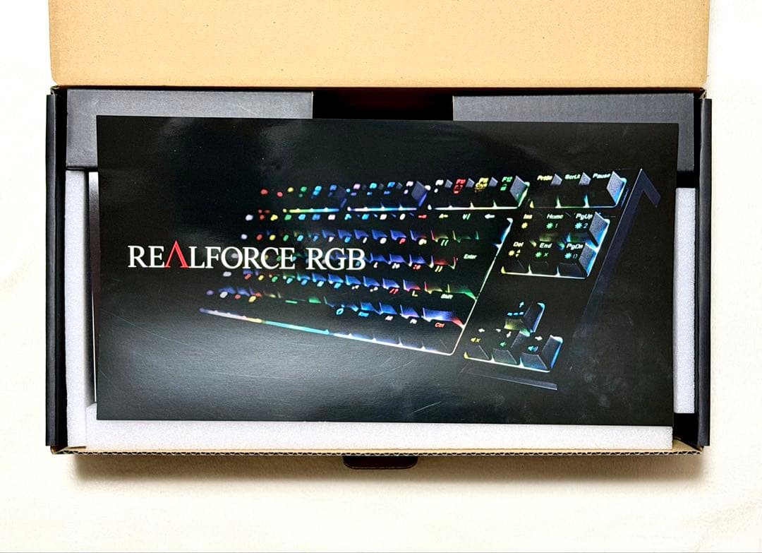 東プレREALFORCE RGB TKL R2TLA-JP4G-BK 日本語配列