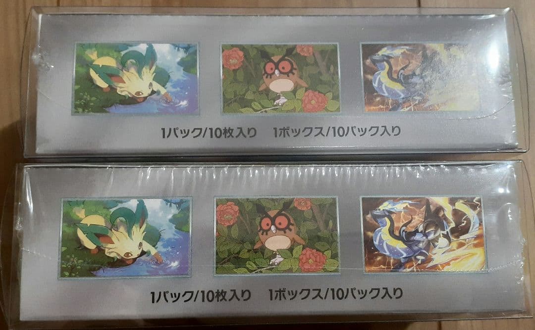 ポケモン box シュリンク付き2セット テラスタルフェスex