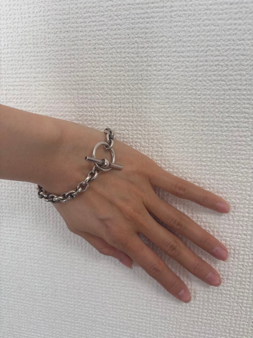 LAVER ラバー 10MM Cable Chain T Bar シルバー925