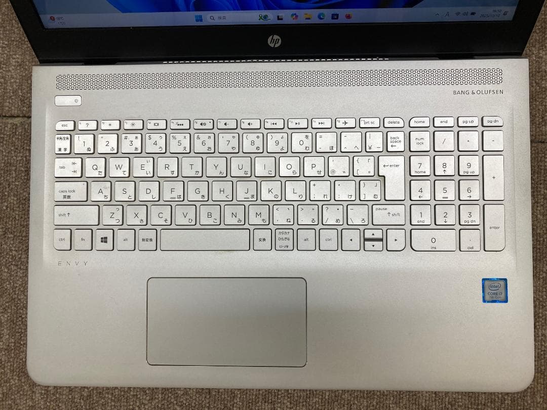 Windowsノート本体 HP ENVY15 i7-7500U MEM16GB SSD256 HDD1TB
