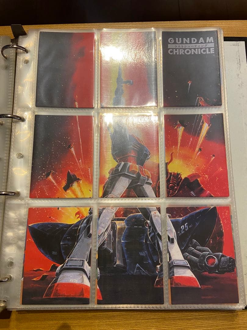 ガンダムクロニクルI・II フルコンプ、1997年　バインダー・特典カード有り