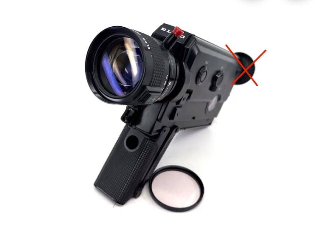 ELMO 614-XL 超美品 ビンテージ8ミリカメラ