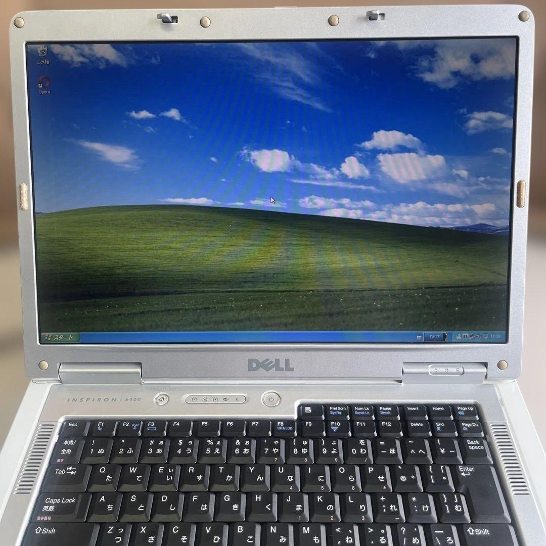 ☆格安美品☆Windows XP☆低使用度15.4インチ大画面ノートPC☆