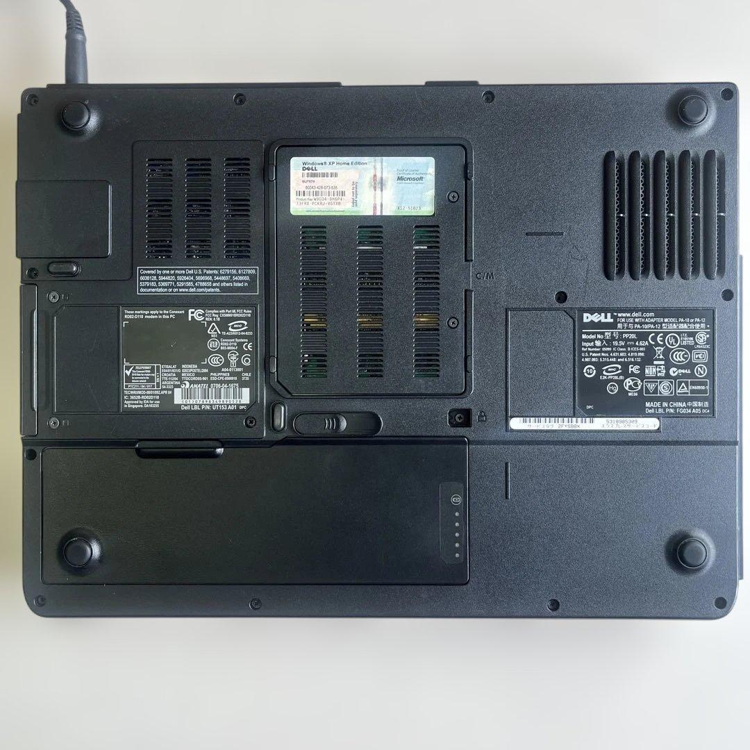 ☆格安美品☆Windows XP☆低使用度15.4インチ大画面ノートPC☆