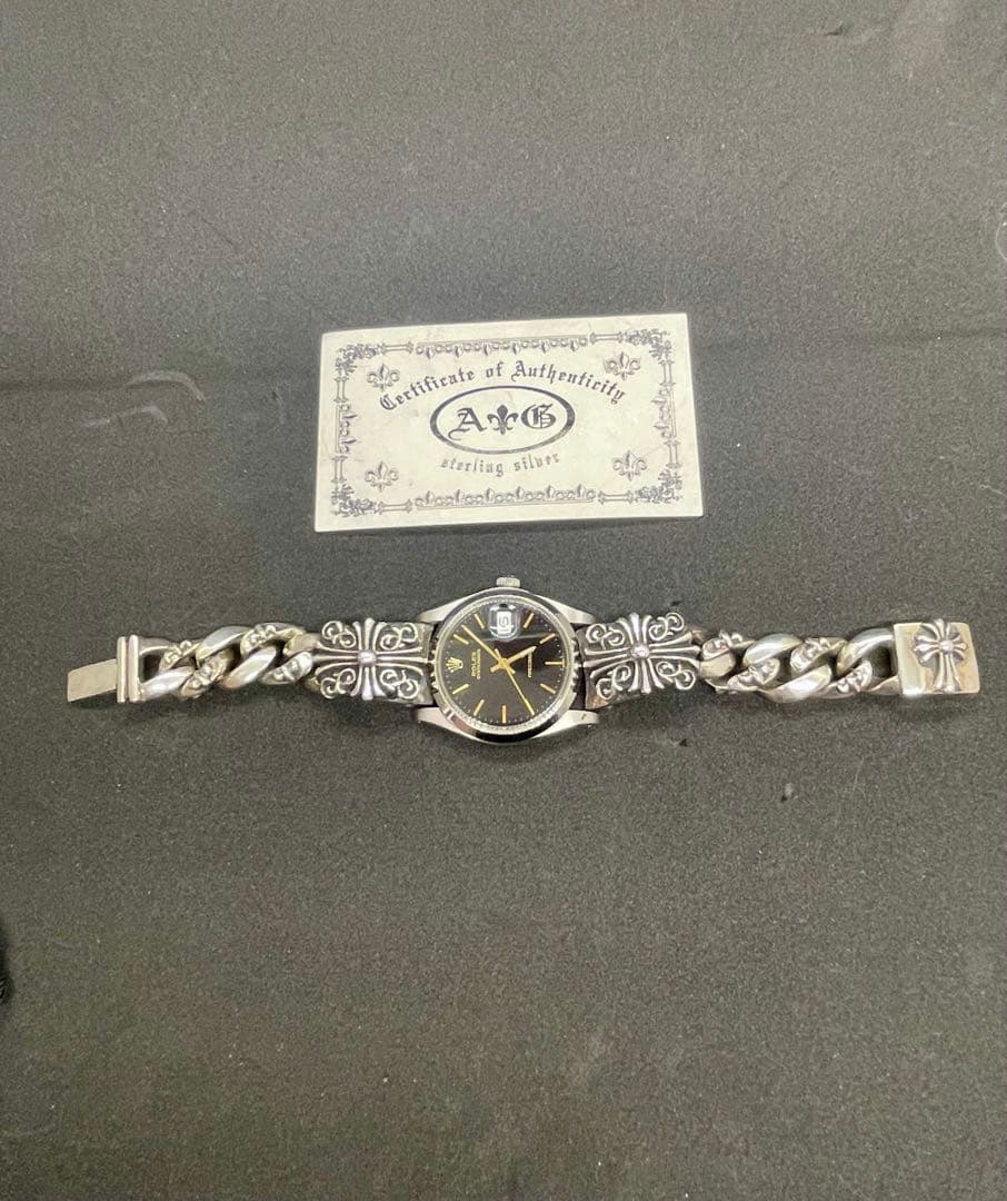 A&G ウォッチブレスレット SV925 ギャラ付