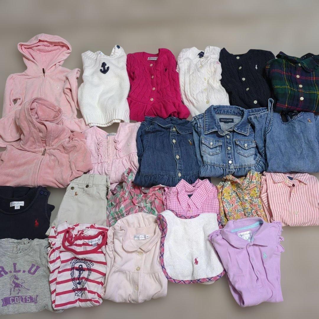 【RALPH LAUREN ラルフローレン】こども服　22点セット　80 70