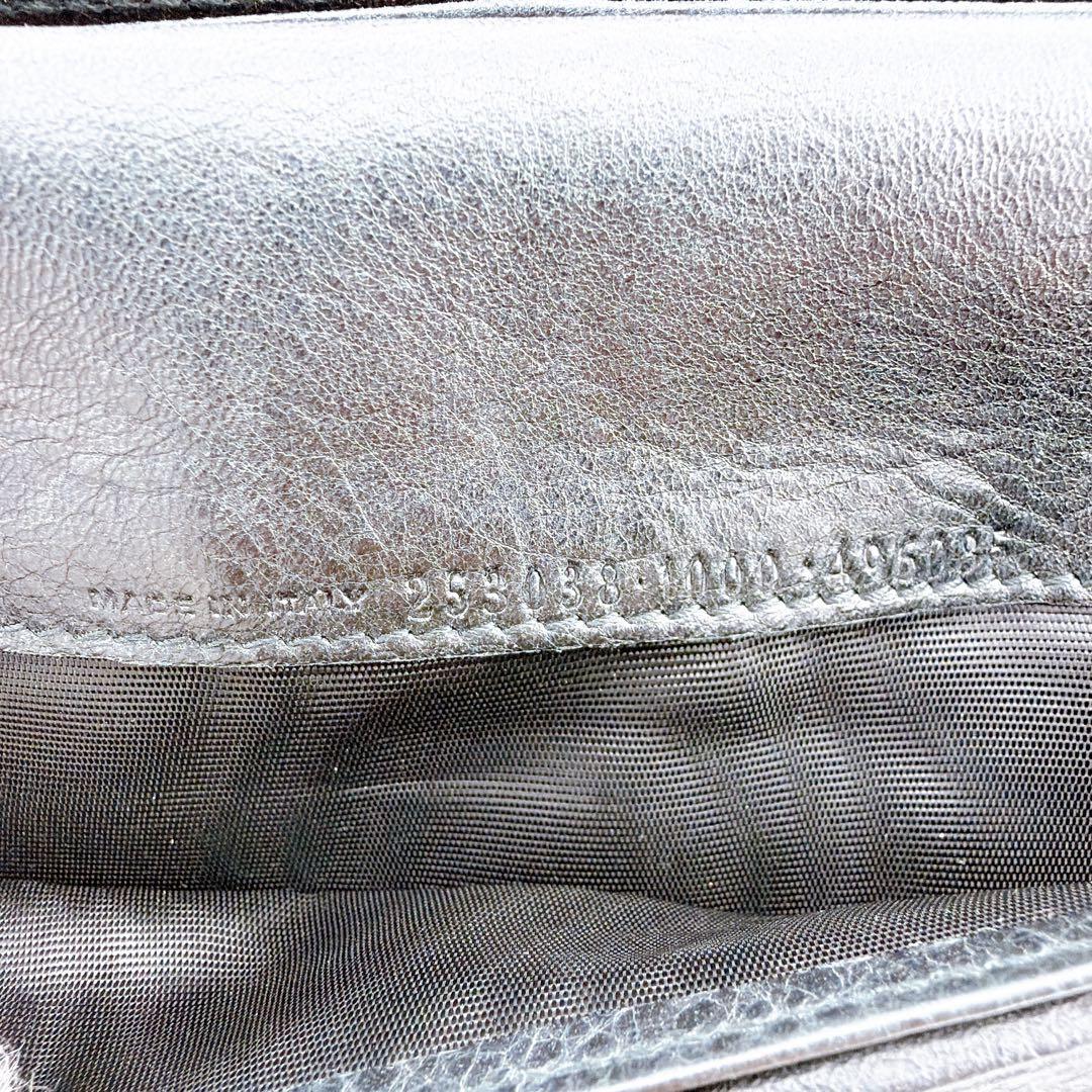 【バレンシアガ　クラシック コンチネンタル 長財布 ブラック レザー】