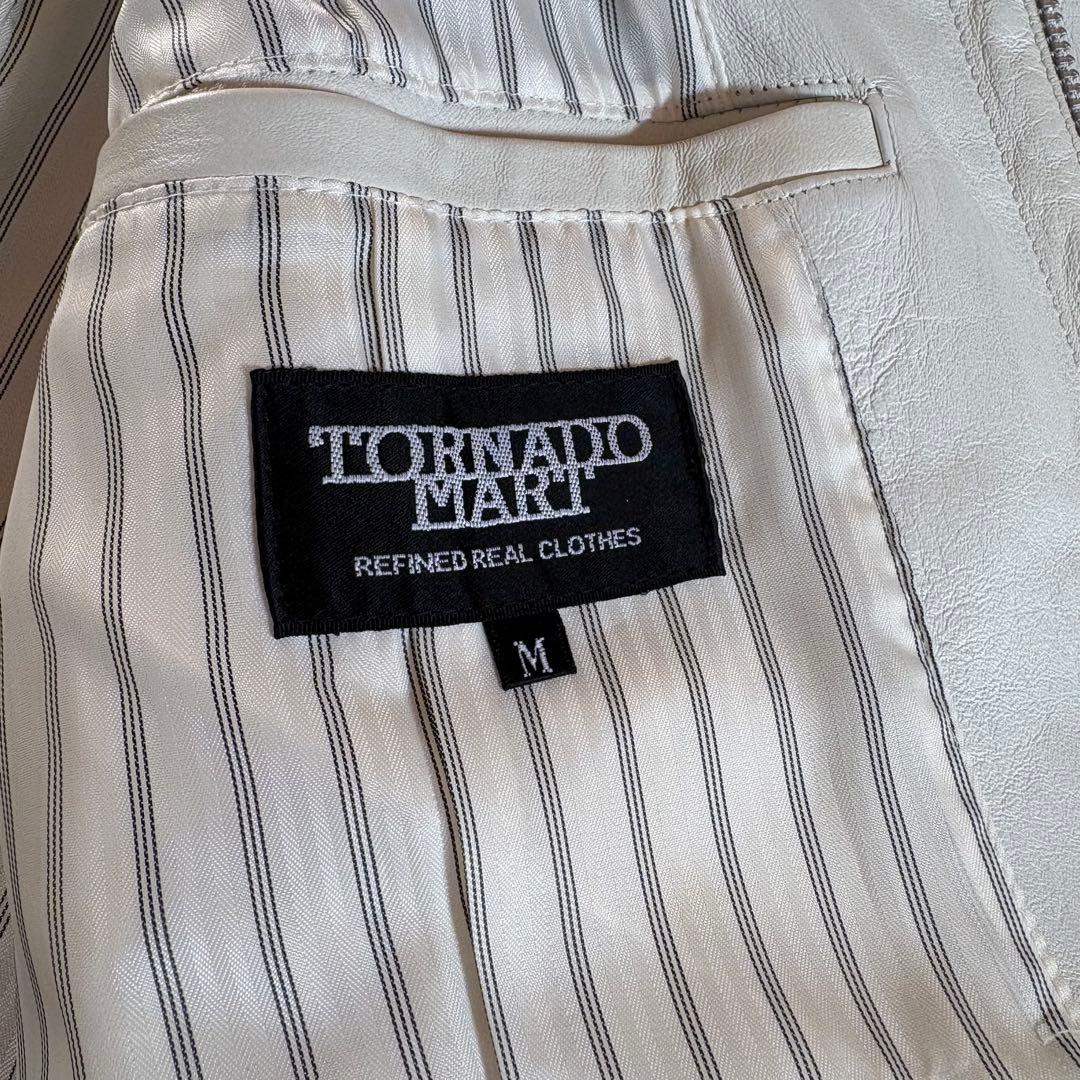 f*a様 vintage TORNADO MART 本革　ホワイト　ロングレザー