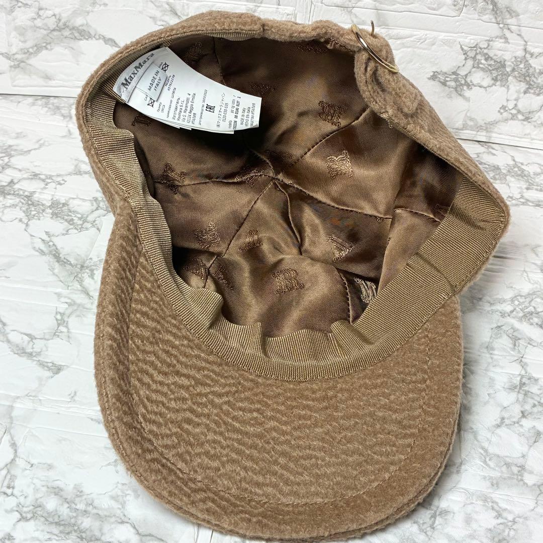 レア　MaxMara マックスマーラ ベースボール　キャップ テディベア