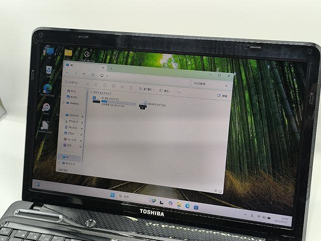 ノートパソコンWindows11/ブルーレイ/Core i5/大容量SSD★東芝