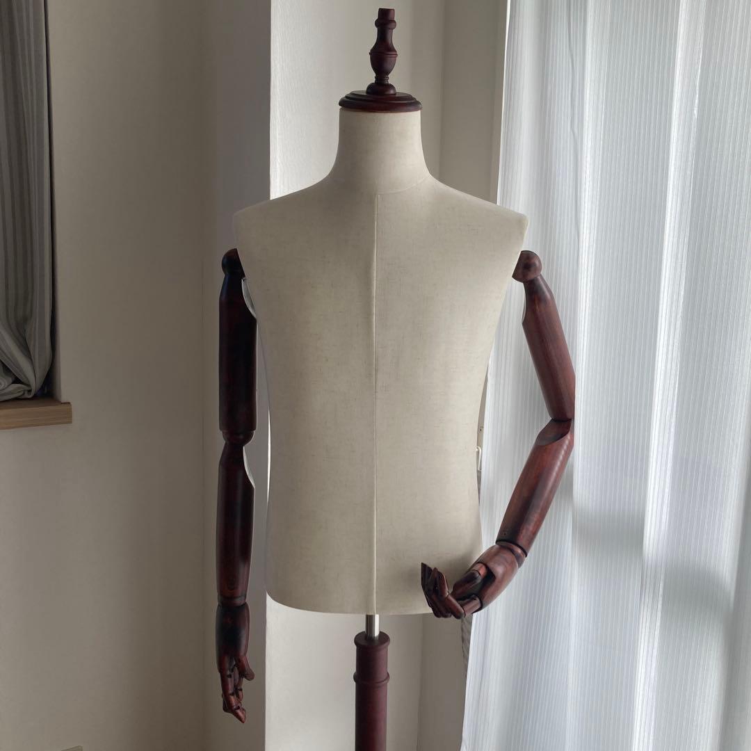 可動式布製マネキン男性