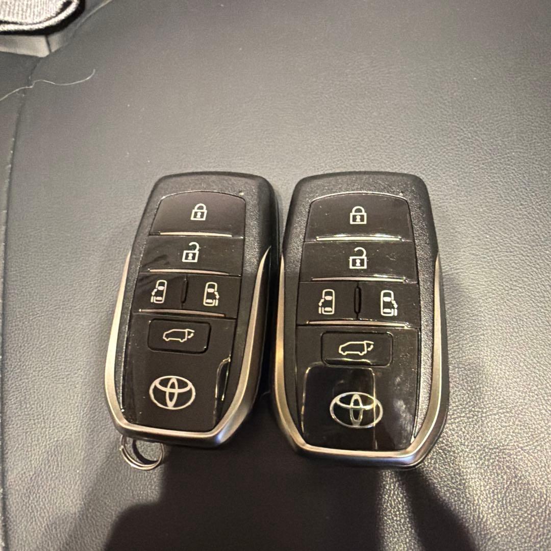 TOYOTA 40アルファード　純正スマートキー　スペアキー　中古