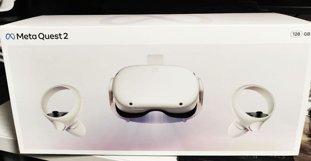  Quest 2 128GB VRヘッドセット＋KIWI製アクセサリ2点