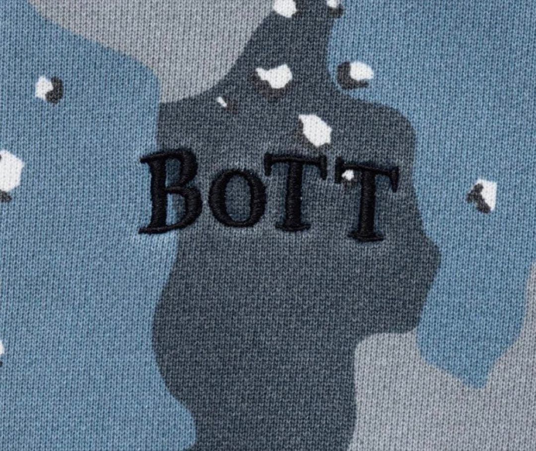 BoTT 迷彩柄 ジップアップパーカー