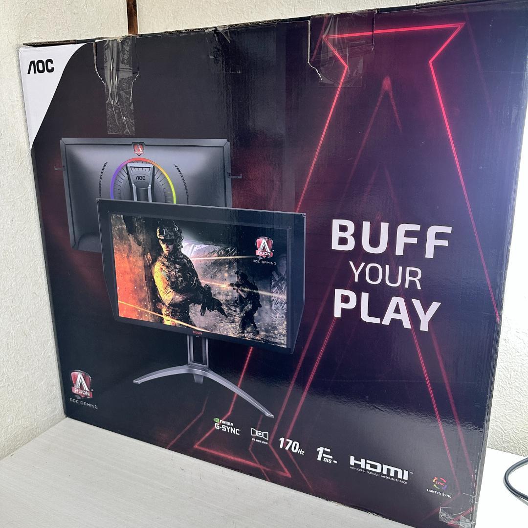 AOC 170Hz対応 WQHD 27インチ ゲーミングモニター