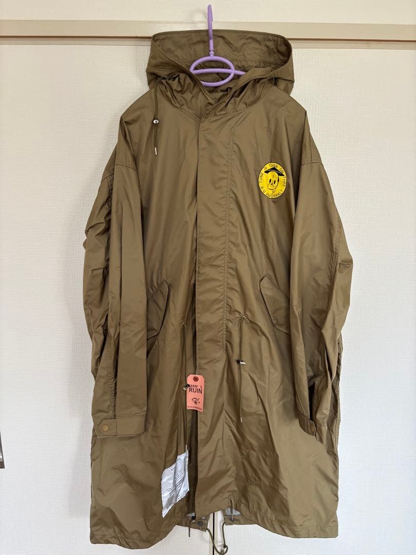 最終値下【タグ付き】BLACK WEIRDOS Nylon Droog Coat