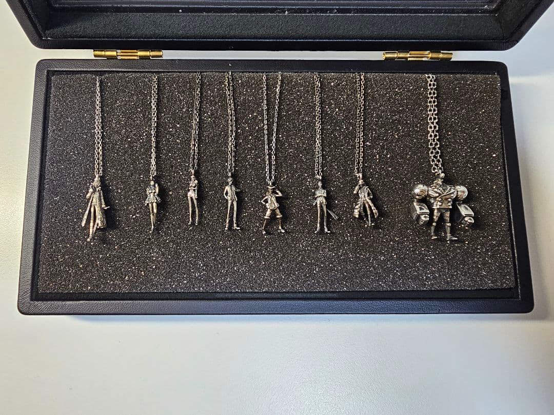 ケイウノ映画ONE PIECE FILMGOLD記念S925ネックレス8個セット