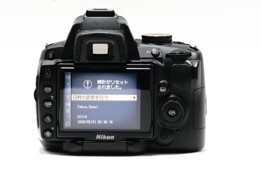 Nikon D5000 スマホ転送 一眼レフ 動画・自撮りOK 手ぶれ補正付き