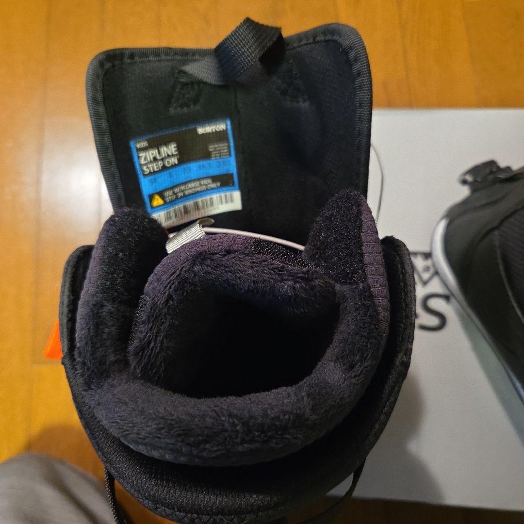 BURTON ZIPLINE STEP ON 23cm 　ステップオン　キッズ