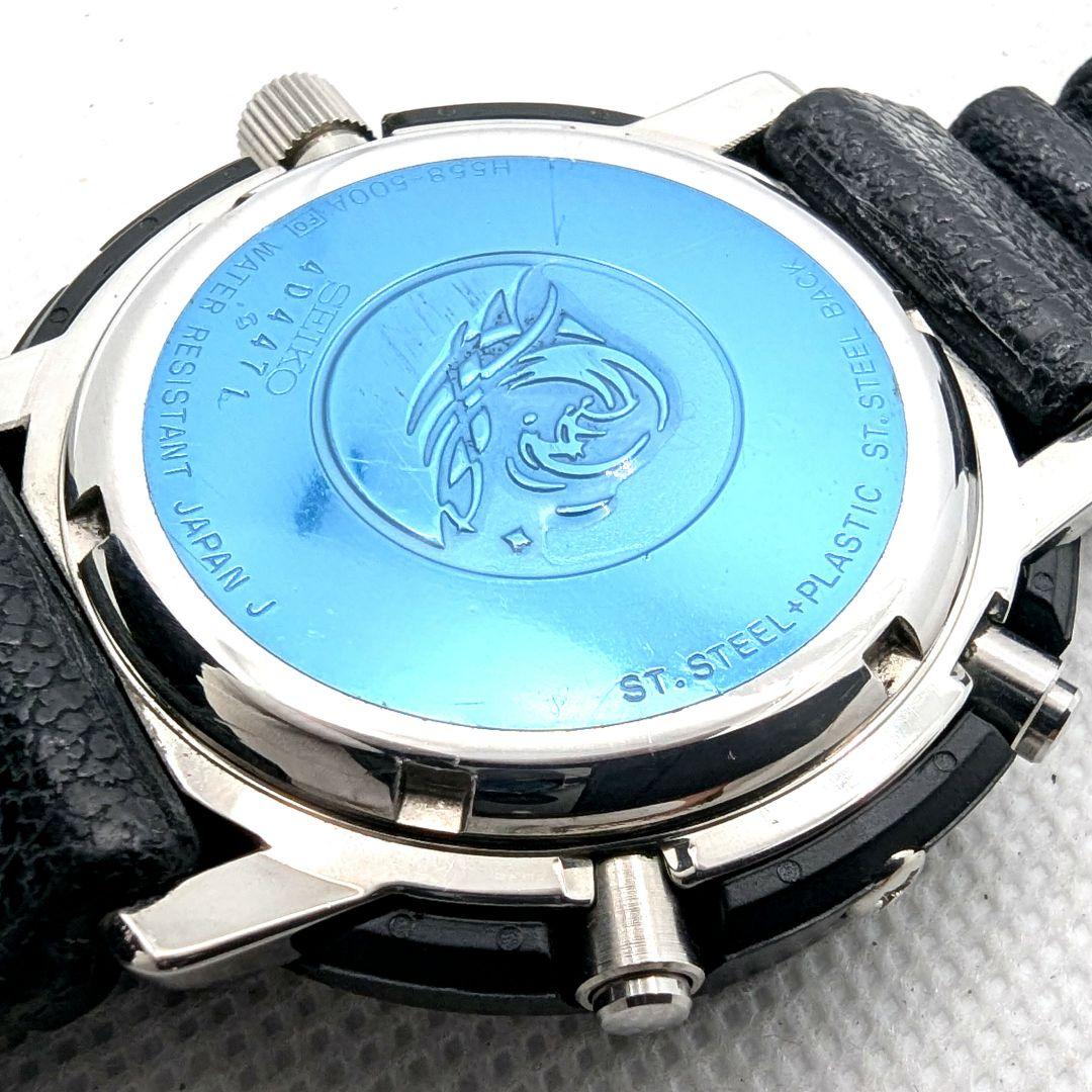 【希少 新品電池交換済】SEIKO Arnie ダイバー アナデジ 腕時計