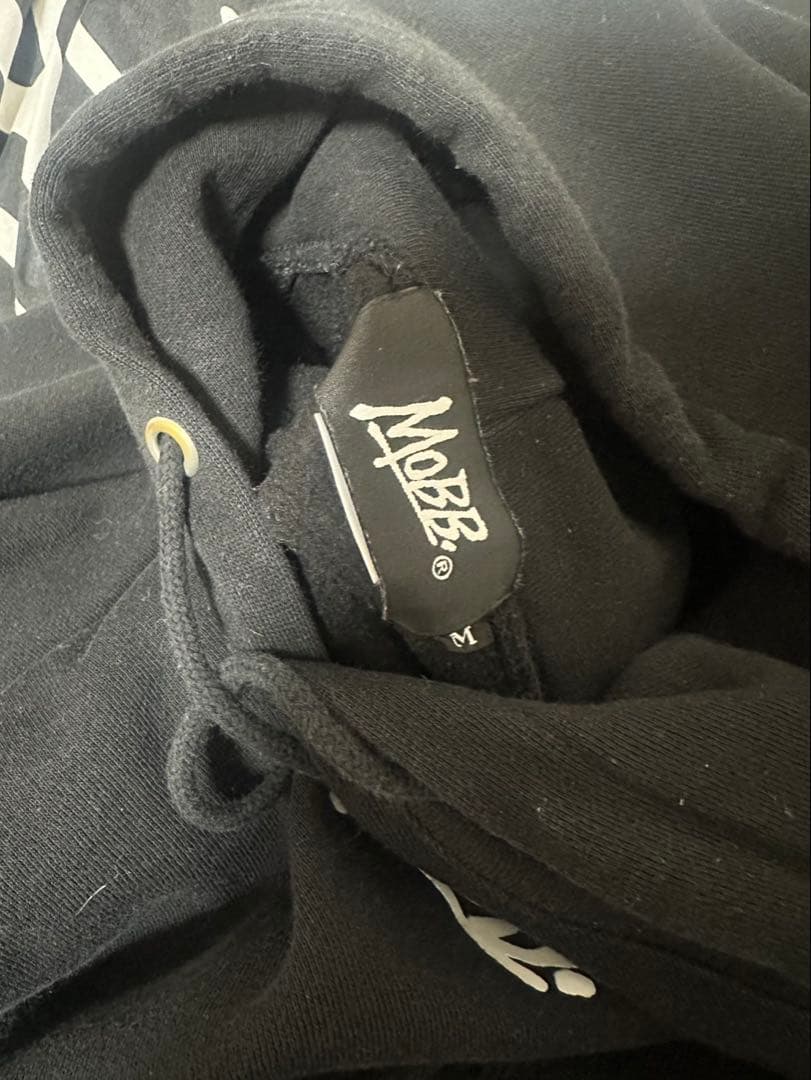MOBB モブ ブラック パーカー Mサイズ