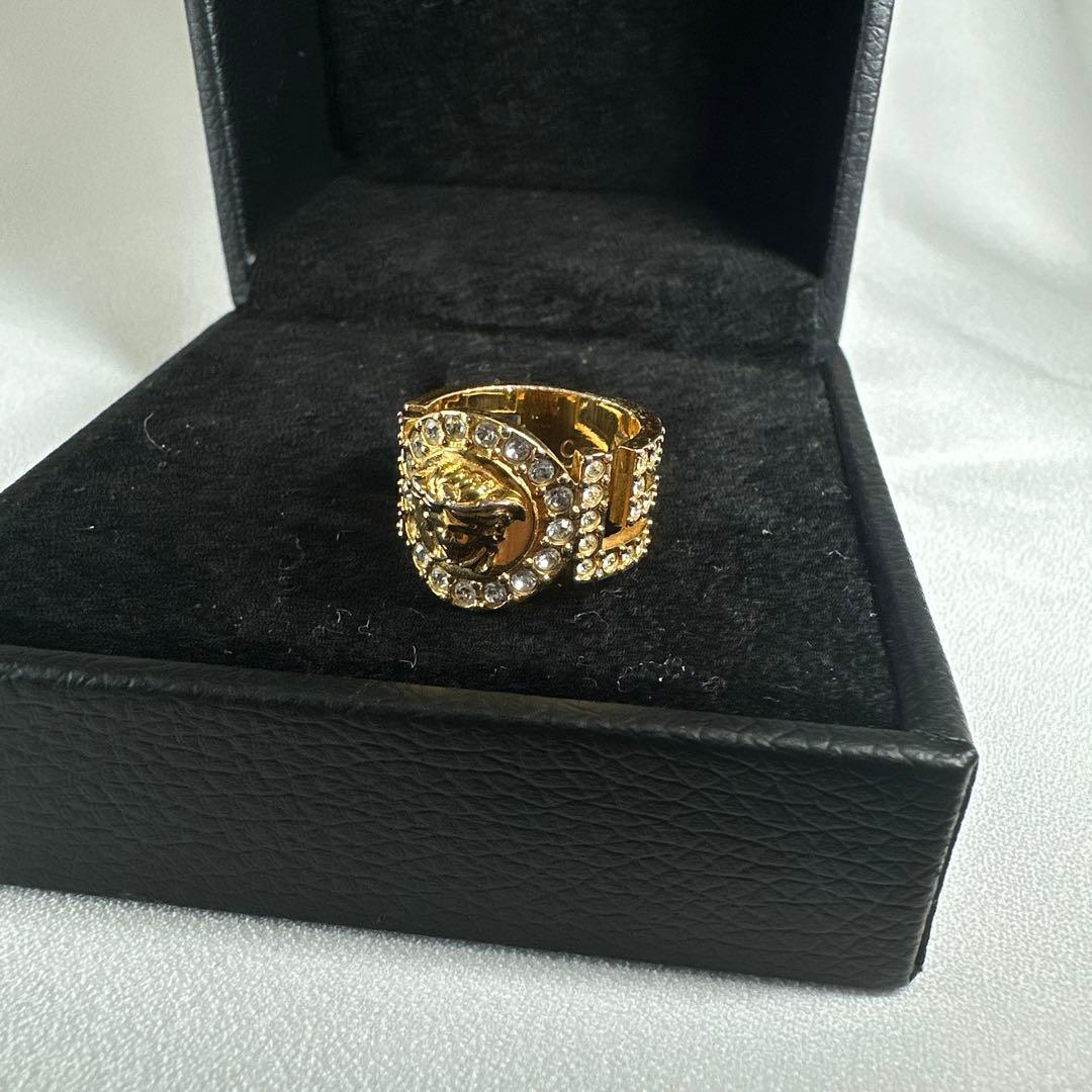 VERSACE RING SET メデューサリング 17号 9号