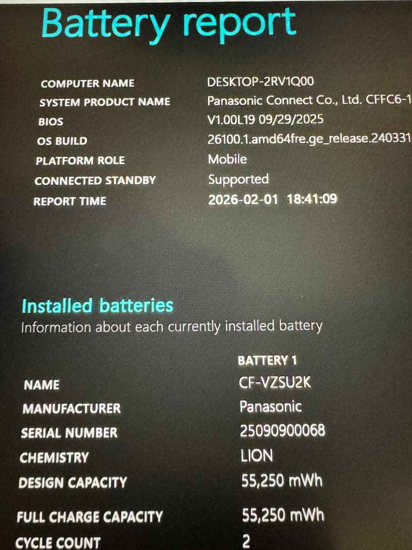 5G／Let's noteFC6 プレミアムエディション 　２０２５／９月発売