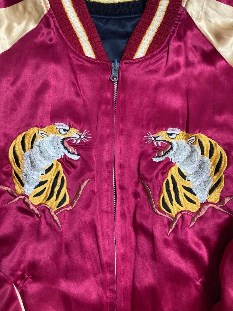 z*0様 90s paradise foundリバーシブルスカジャン silk