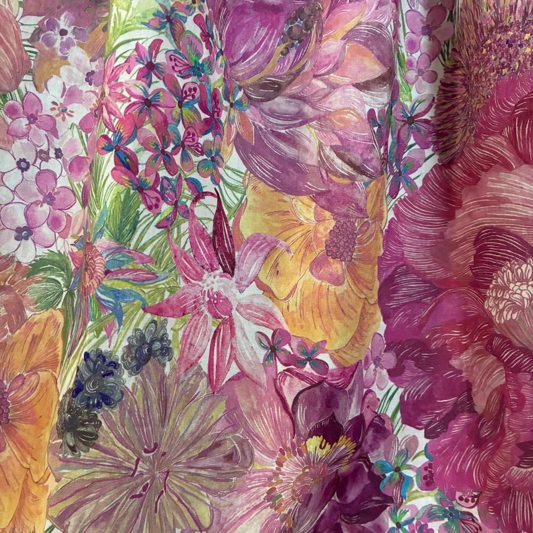 1/30タイムセールハンドメイドリバティスカート