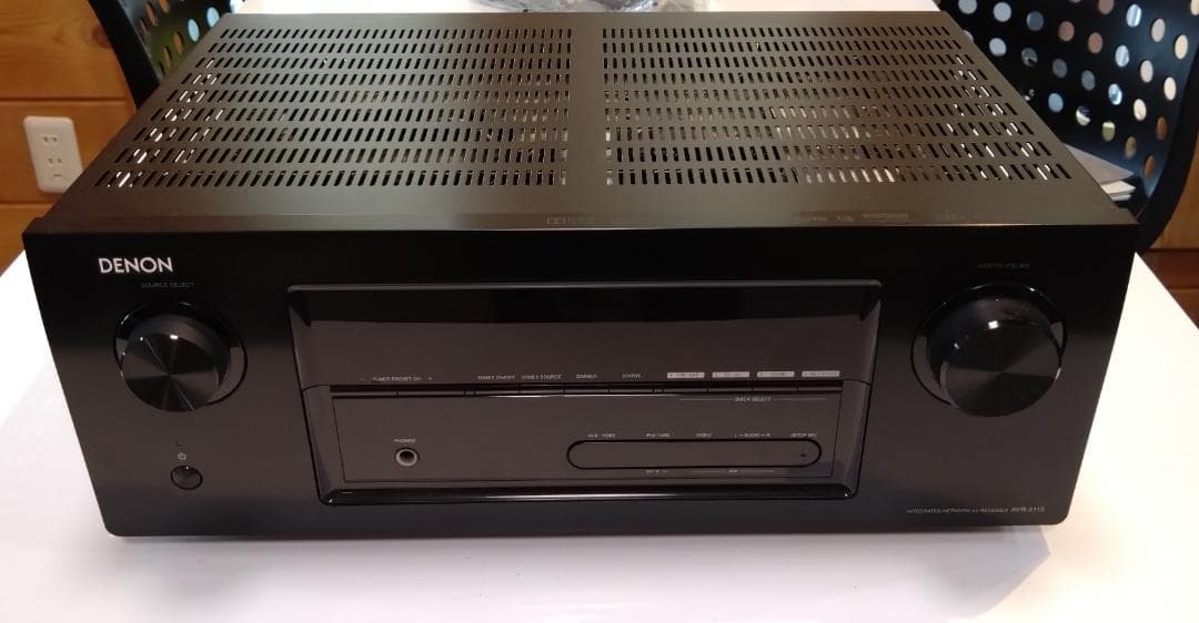 DENON 7.1chAVアンプ AVR-2113-K ブラック