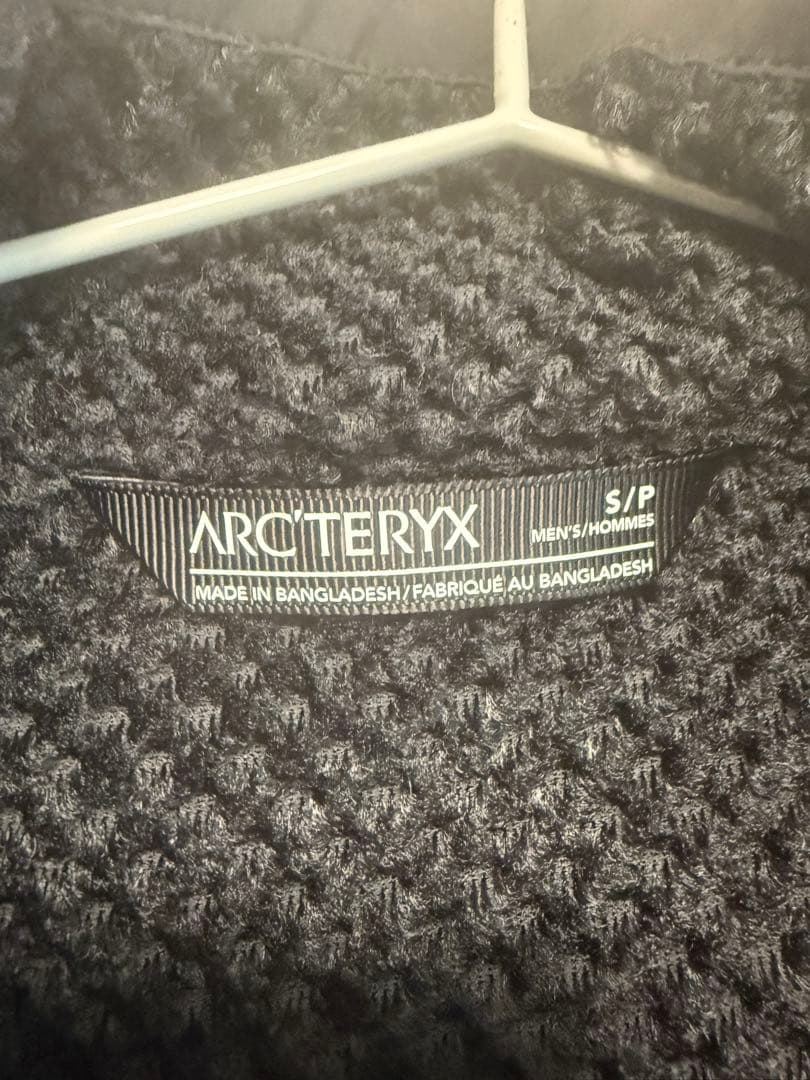 ARC'TERYX ブラック ベスト S/P