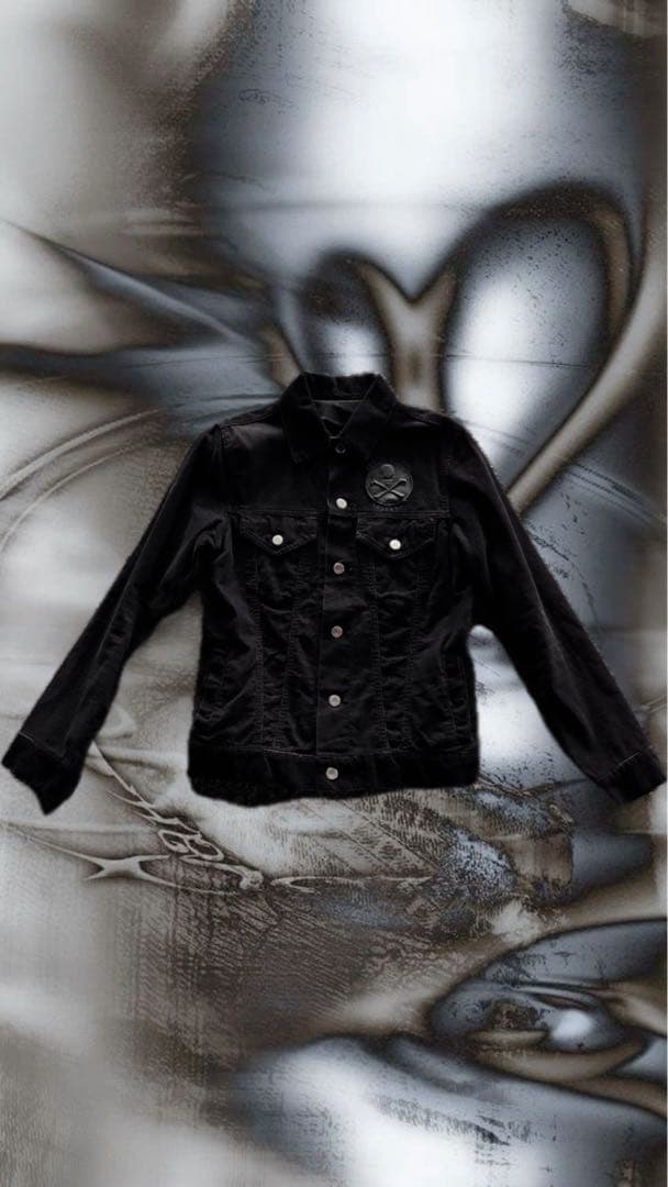 スカル　v系　ジャケット ワッペン　平成　お兄系　y2k archive