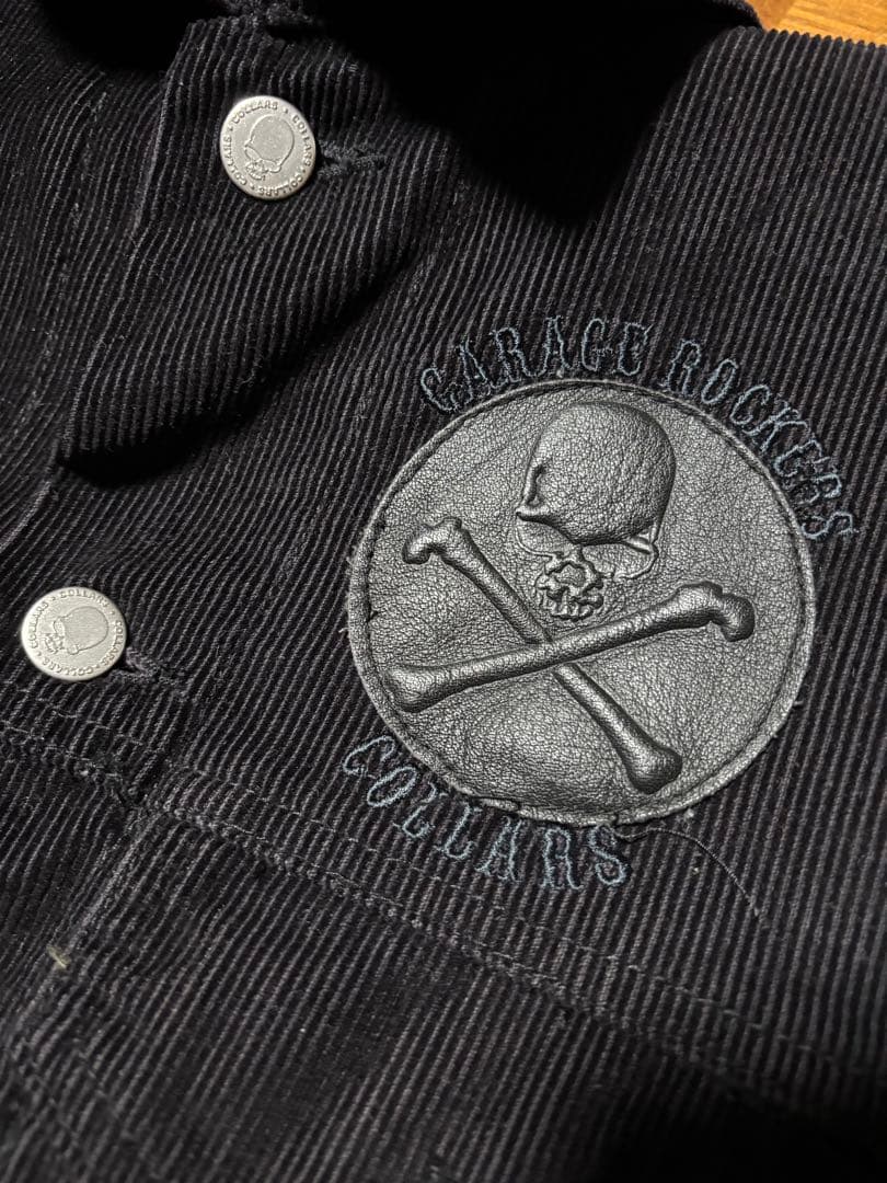 スカル　v系　ジャケット ワッペン　平成　お兄系　y2k archive