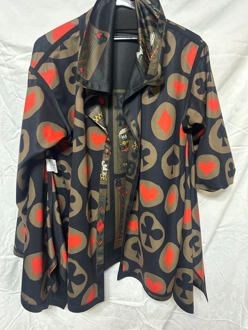 TOKUKO 1er VOL トクコプルミエヴォル トランプ柄 ジャケット M