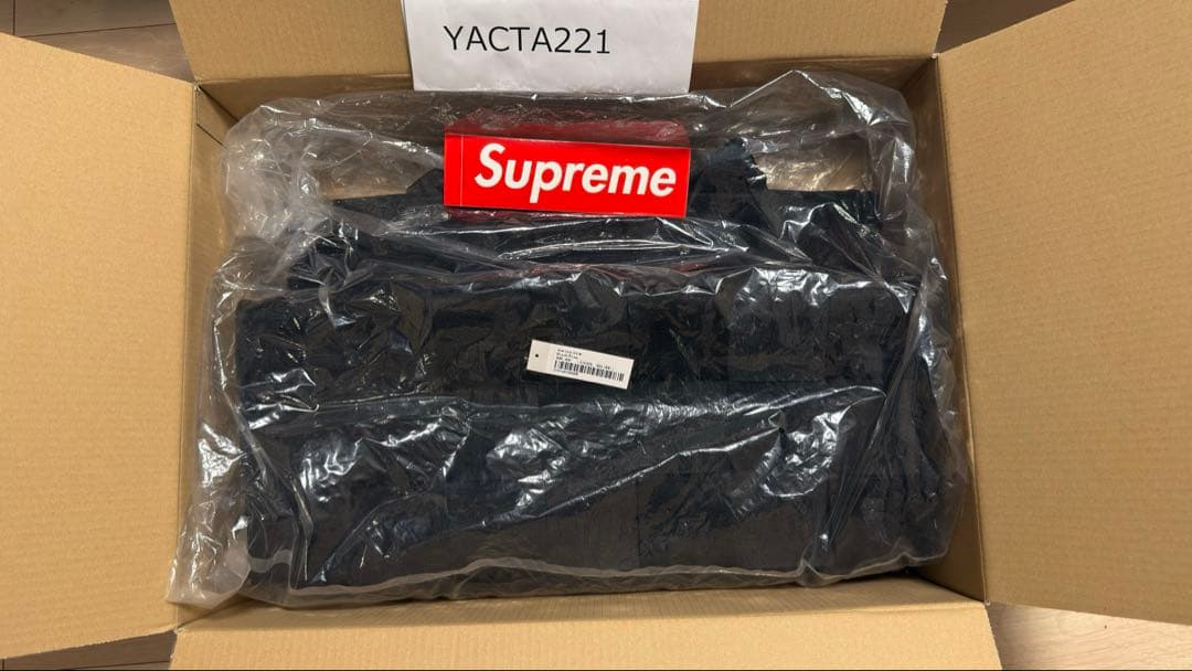 バッグ Supreme Woven Large Tote Black