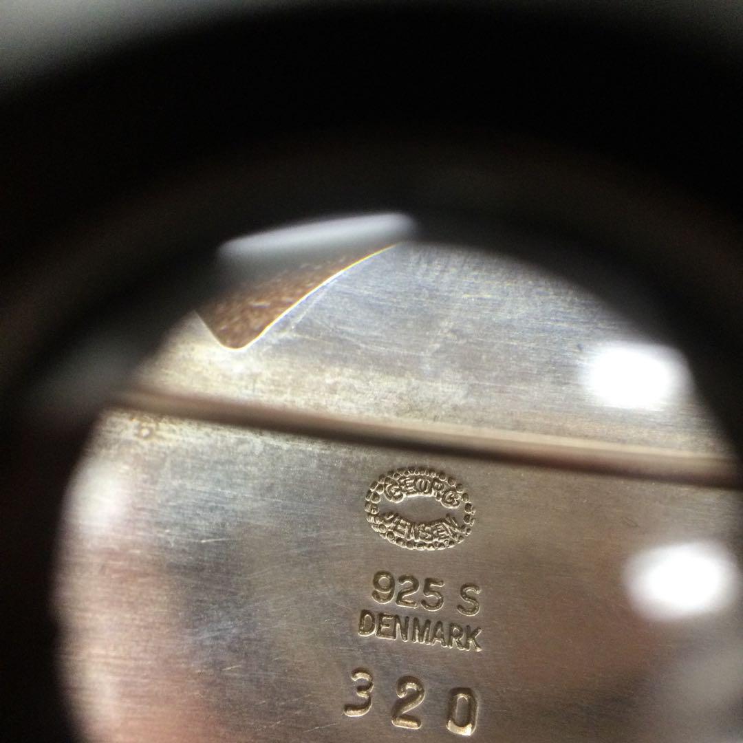 ジョージジェンセン 925Sブローチ バード ハト