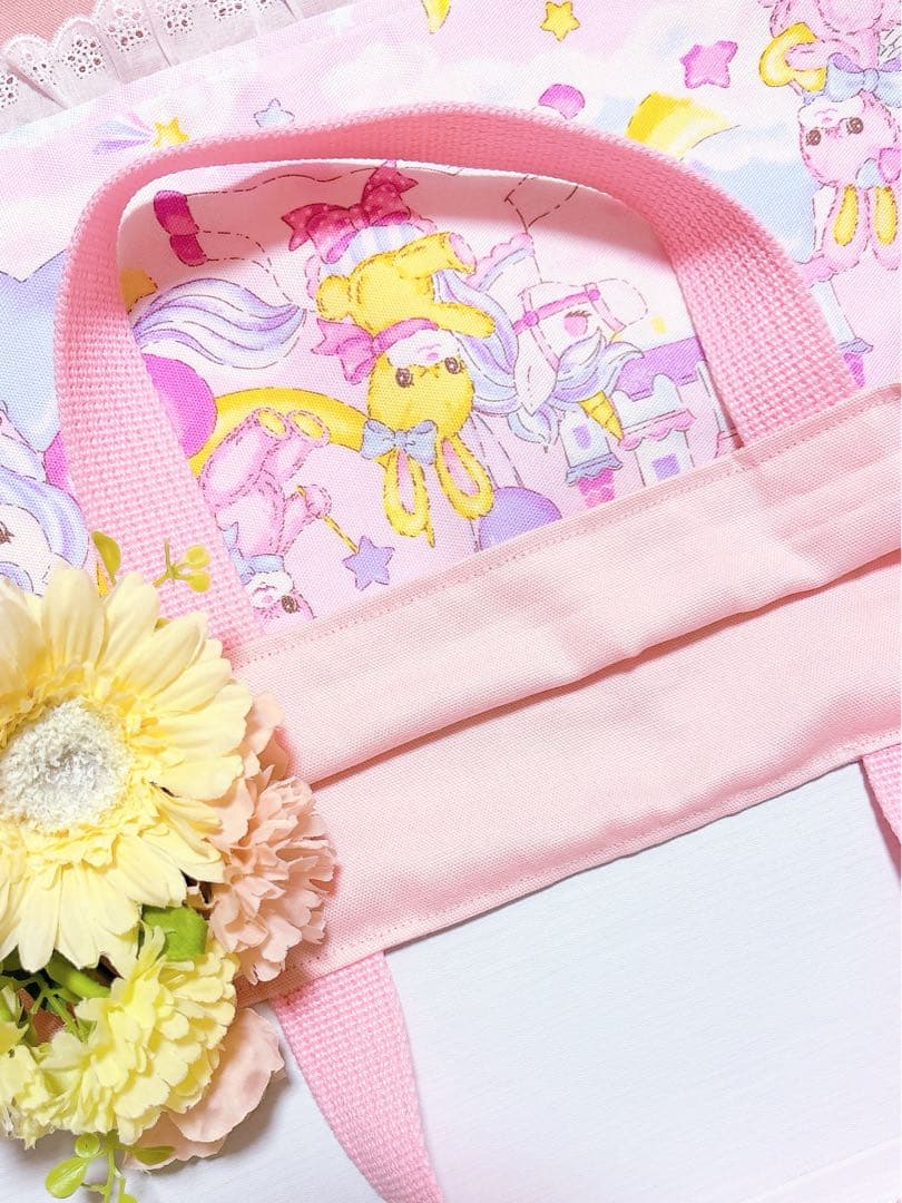 レッスンバッグ ʚ♥ɞ 上履き入れ　体操着袋　給食袋　ハンドメイド　入園入学