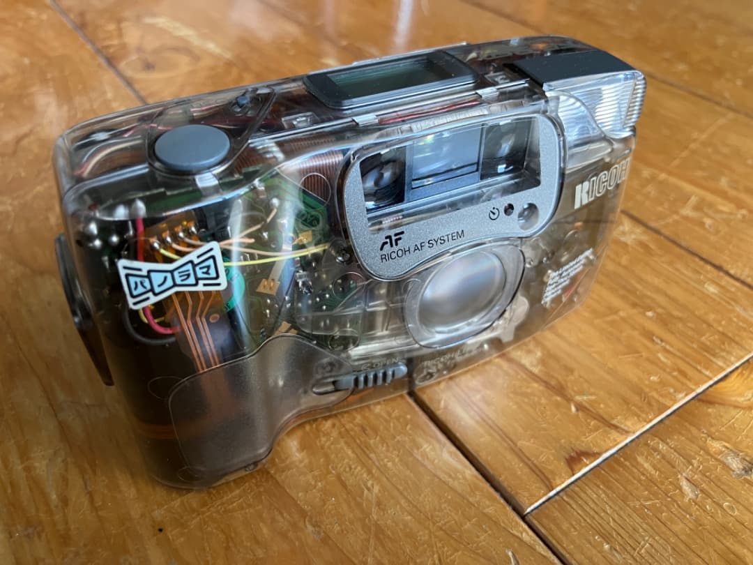 リコーFF-9D　スケルトンカメラ 美品