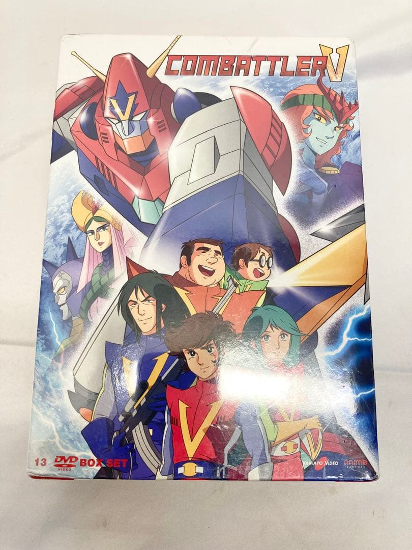 【未開封品】DVD BOX 13枚組 コンバトラーV イタリア版