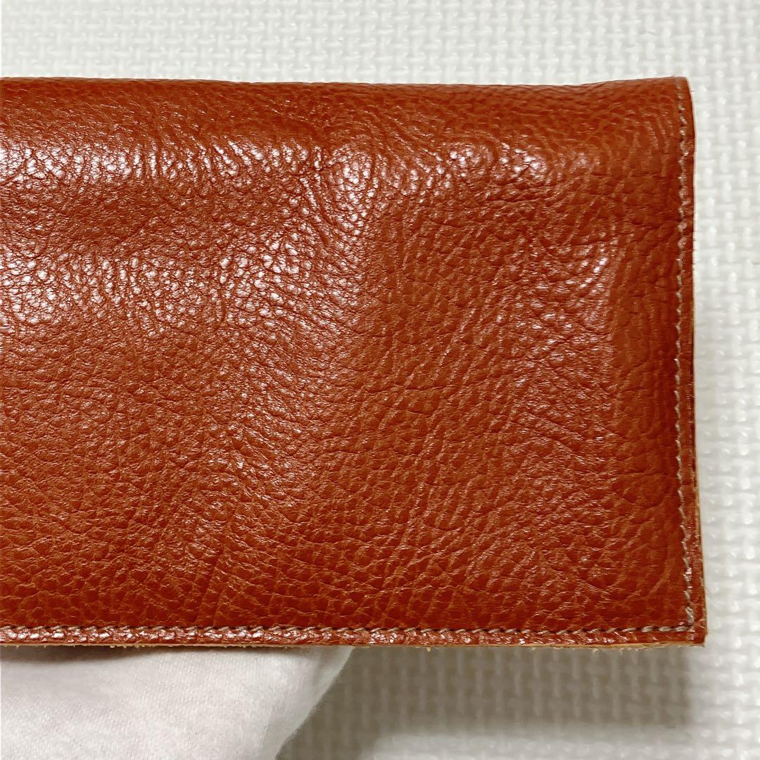 未使用　IL BISONTE イルビゾンテ　レザー長財布 ブラウン　茶