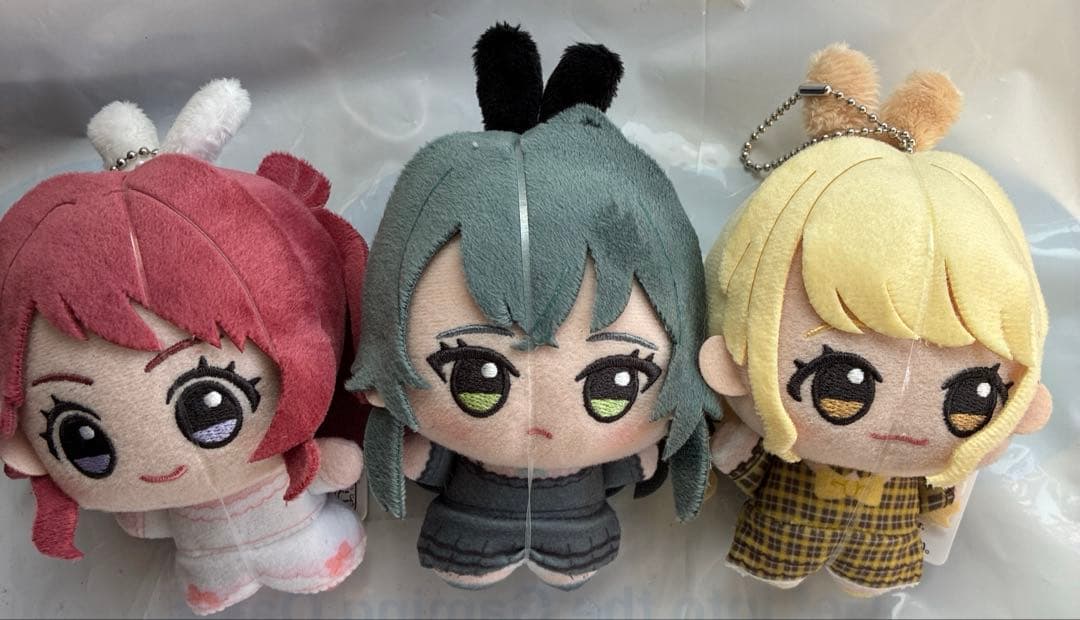 学園アイドルマスター　GiGO限定　ちびぐるみ 全3種セット