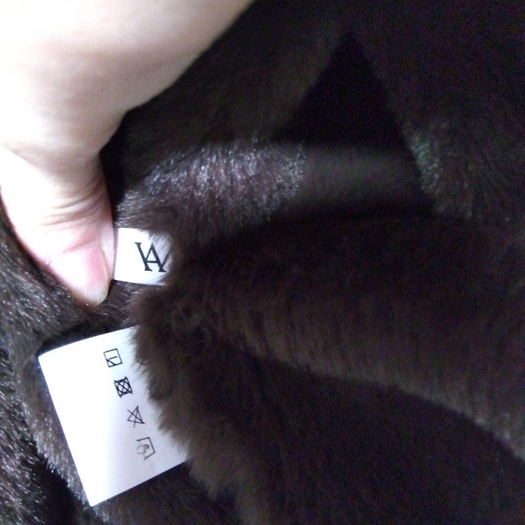 オリーブグリーン ミリタリージャケット ファー付き