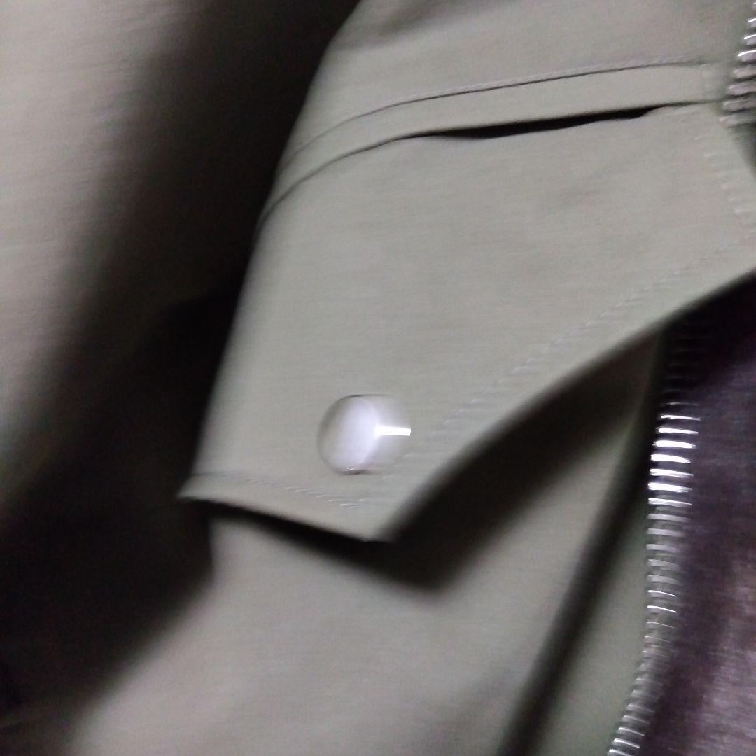 オリーブグリーン ミリタリージャケット ファー付き