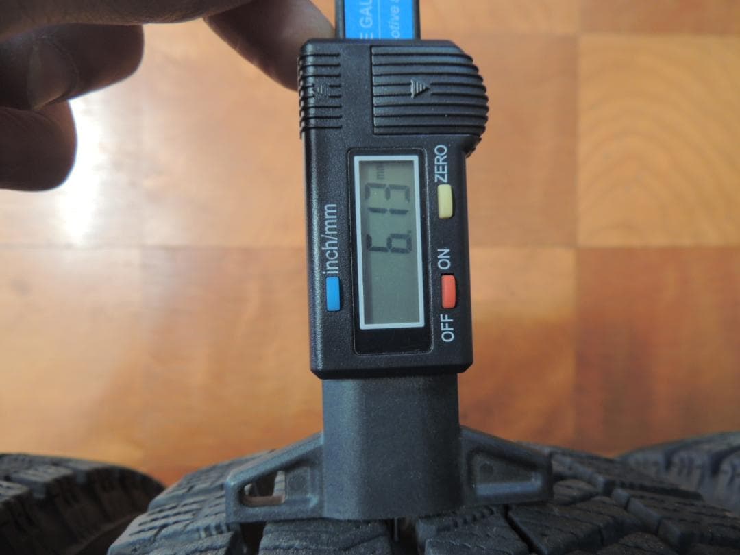 A77　155/65R14　ブリヂストン　スタッドレス4本　自家塗装　ハブ径56