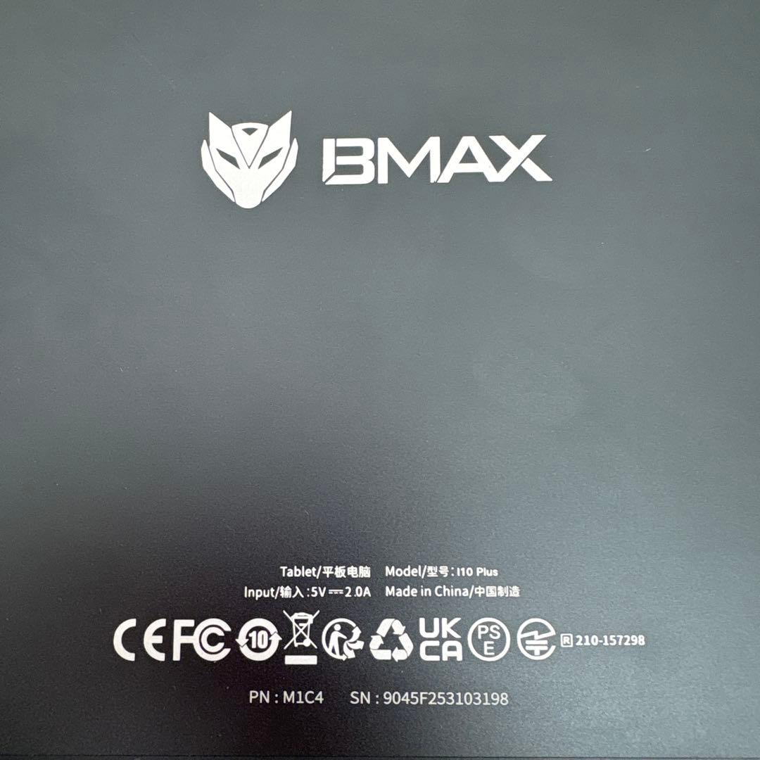 BMAX タブレット I10 Plus 128GB 10インチ Wi-Fiモデル